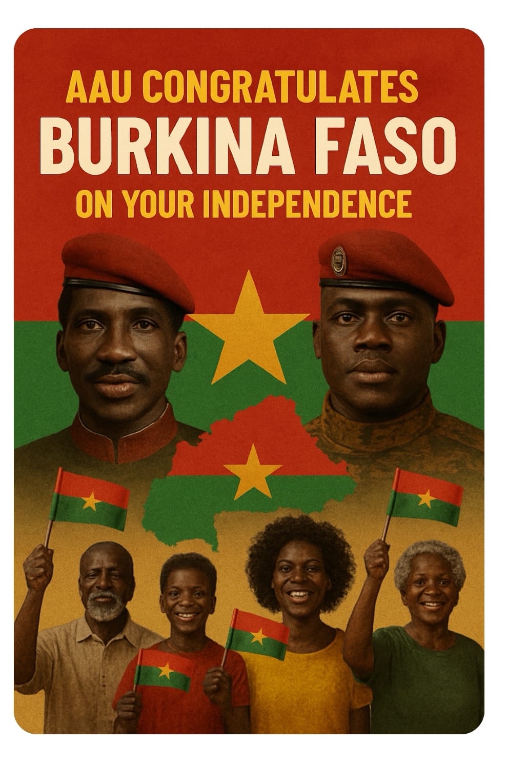 Happy Independence Day Burkina Faso